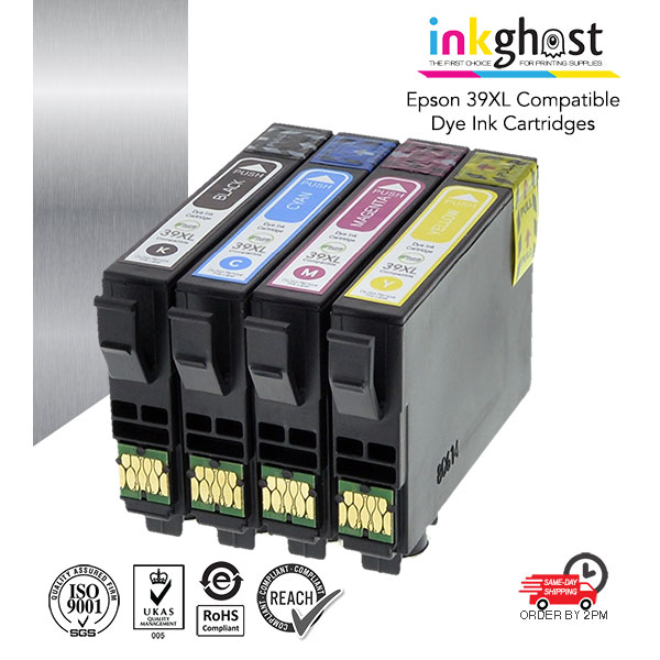 Ink 👻 39 XL Cartridge alternative for Epson Printer XP2105 XP4105